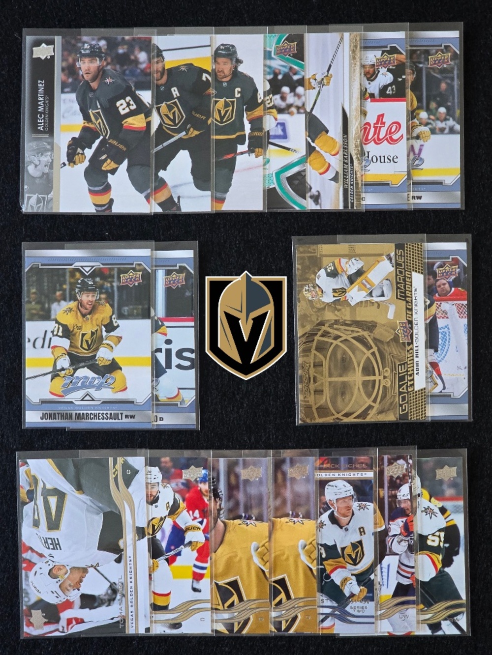 🎰 15+ Vegas Golden Knights NHL Trading Card Lot